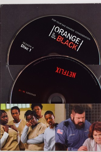 Orange is the New Black Season 4 Emmy Screener (DVD 4 Disc Set Taylor Schilling) - Picture 4 of 4