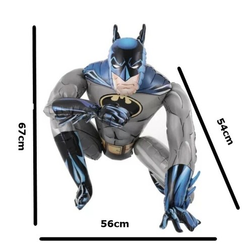 Large Self Stand 3d Superhero Spiderman Batman Iron Man Birthday Foil Balloon - Picture 6 of 18