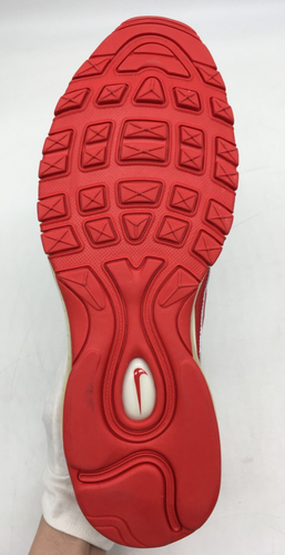 Mint Nike Air Max 98 Men's Shoes Size 9.5 University Red White 640744-602 Auth - Picture 12 of 24