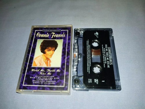 CONNIE FRANCIS HOLD ME THRILL ME KISS ME CASSETTE TAPE ALBUM - 第 1/2 張圖片