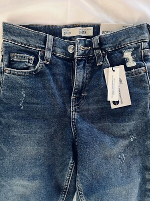 Top Shop Moto JAMIE Jeans Nordstrom Denim High Wasted Size 25