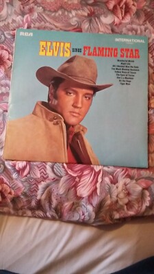 ELVIS PRESLEY FLAMING STAR CLASSIC  LP RARE FROM 1969