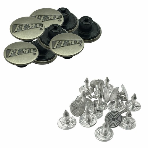 17mm No Sew Hammer Jean Button Antique Design With Pins for Denim 8pcs to 100pcs - Picture 55 of 64