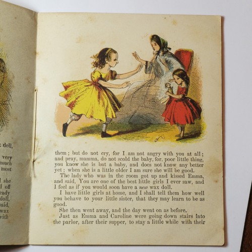 THE LITTLE SISTERS Mother's Series 1880s McLoughlin Brothers Beautiful Condition - Picture 5 of 6