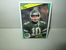 PAT RYAN 1984 TOPPS CARD #156 Rookie Rc Volunteers NEW YORK JETS QB NM