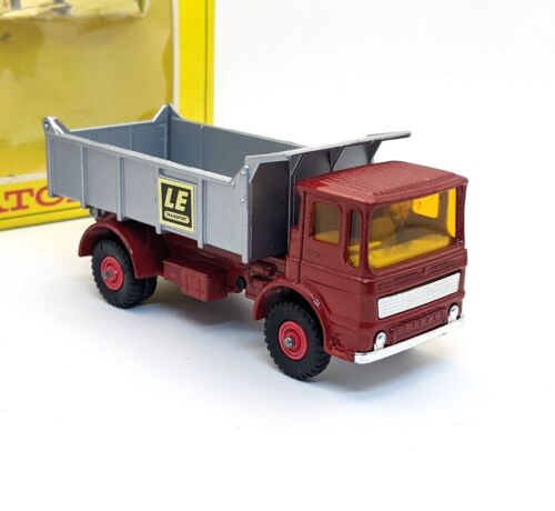 Matchbox Lesney Kingsize K4 Leyland Tipper Truck "LE TRANSPORT" - BOXED - Picture 4 of 11