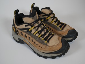 yellow merrell shoes