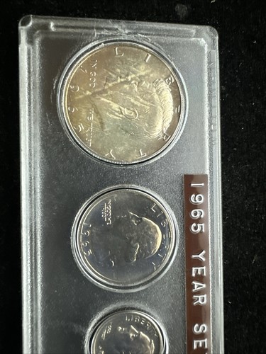 U.S. 1965 Special mint set Includes 40% Silver Kennedy - YBOX - Picture 2 of 4