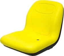 John Deere 18.80" High Back Seat Upgrade w/switch Fits GT, GX, X300, X500 Series
