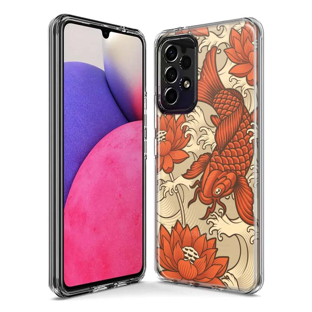 Mundaze Case for Samsung Galaxy S10 Plus Cover Japanese Koi