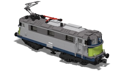 PDF-Anleitung Elektrolokomotive SBB Re 4/4 II MOC zum Bau aus LEGO©-Steinen - Bild 29 von 29