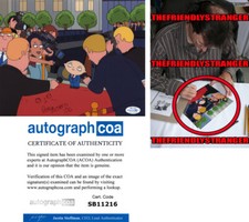 PETE MICHELS signed "FAMILY GUY" 8X10 PHOTO a EXACT PROOF Stewie Sketch ACOA COA PETE MICHELS signed "FAMILY GUY" 8X10 PHOTO a EXACT PROOF Stewie Sketch ACOA COA