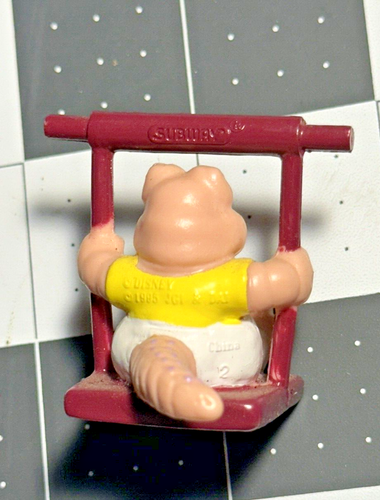 Subway Kid’s Pack Meal Baby Sinclair Dinosaurier PVC Spielzeug 1995 1,5” Figur B6 - Bild 4 von 4