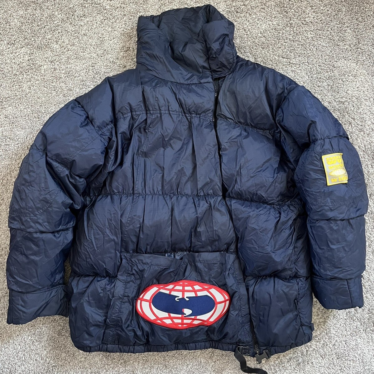 🔴Wu-Wear Jacket Size 2XL Wu-Tang Puffer Rare 90's Rza 🔴Wu-Wear Jacket Size 2XL Wu-Tang Puffer Rare 90's Rza