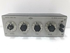 Resistance Decade Box Boite Type RD1 (1 Cap Missing )