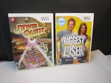 Jewel Quest Trilogy Wii Strategy / Puzzle (+ BIGGEST LOSER Both Complete #G12
