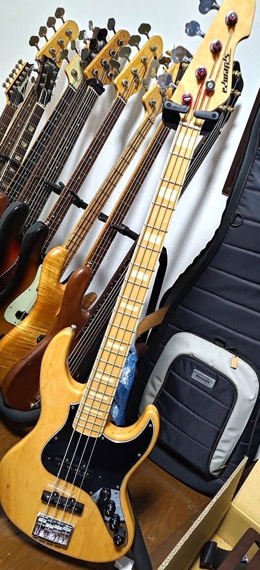 【EDWARDS】E-AMAZE-135AS/M Edwards by ESP Amaze Active Jazz Bass E-AM-135AM/M Natural