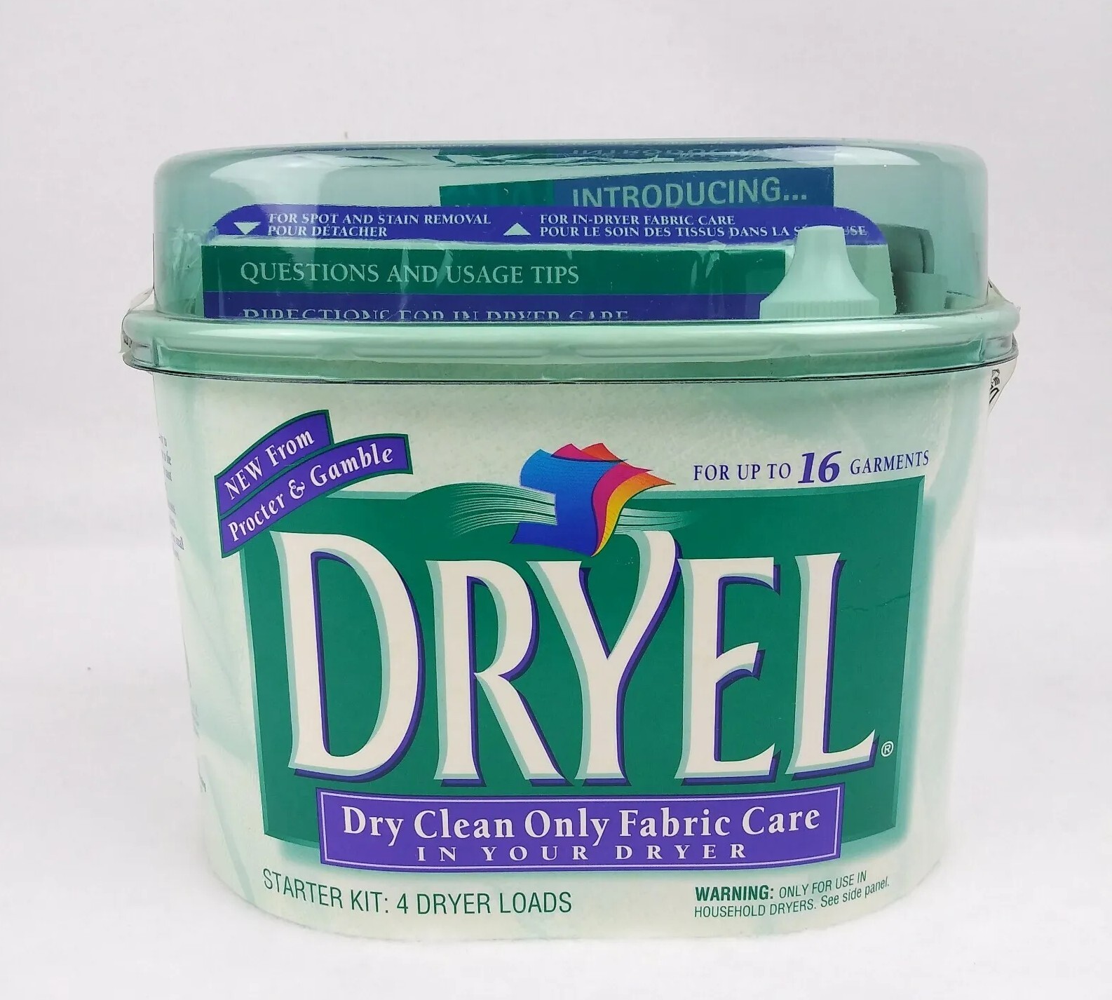 Dryel Starter Kit Dry Clean Only Fabric Care for Your Dryer Original