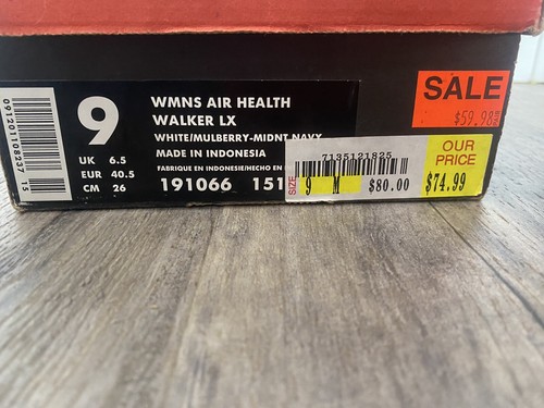 Nike Air Womens Black 10 Shoes - Picture 10 of 10
