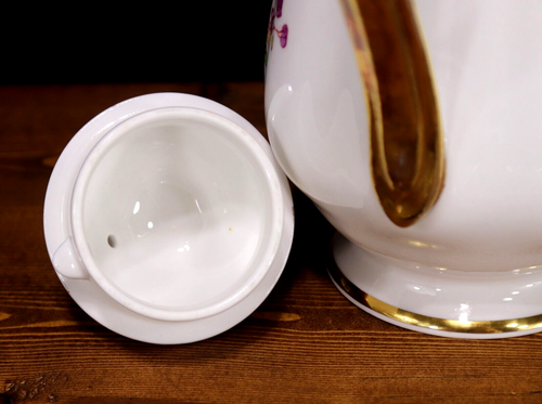 Royal Albert Crown China ESPRESSO Coffee Pot + 6 Demitasse Cups + Saucers 6513d - Picture 18 of 20