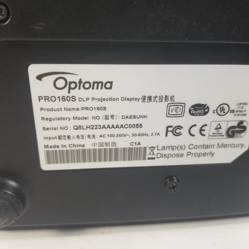 Optoma Pro160s DLP Projector Portable 2800 ANSI Home Theater 1080p w/Bundle - Picture 16 of 21