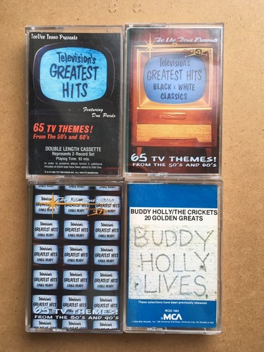 45 Tape Cassette Lot Rock Blues World Pop Oldies Television 70’s 80’s 90’s - Picture 16 of 24