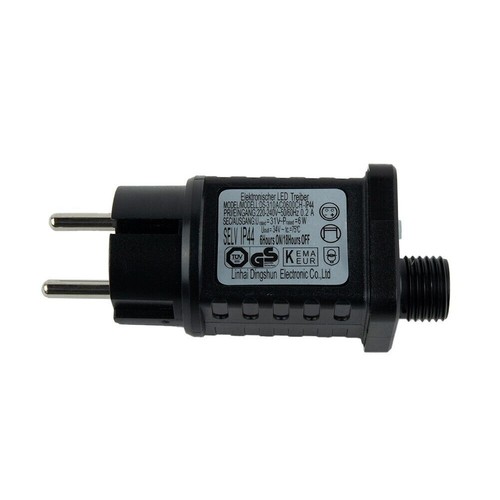 3* Premium LED Netzteil 6W 31V 8-Programme Modi Timer Adapter Trafo`Lichterkette - Bild 11 von 22