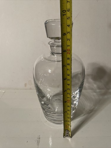 Wedgwood Barbara Barry Tenda Chiamata Cristallo Decanter 9,5"H Usato in ottime condizioni - Foto 3 di 19