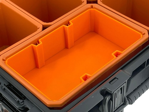 Ridgid Pro Gear Organizer Compatible Large Nesting Insert Bin - Picture 22 of 35