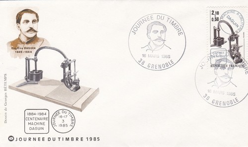 Frankreich 1985 FDC Journée Aus Briefmarke yt