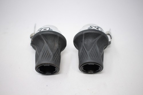 SRAM X0 Double 10 Speed GripShift Twist Shifter Mountain Bike Pair Set w/ Grips - Picture 3 of 9