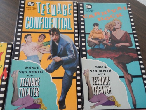 TEENAGE THEATER SEXY HORROR 5 VHS LOT DEVIL DOGS NAKED YOUTH CONFIDENTIAL RARE - Picture 3 of 6