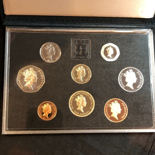 1986 UNITED KINGDOM PROOF 8 COIN SET ROYAL MINT  w BOX & COA  #32T - Bild 6 von 9