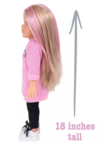 DesignaFriend Connie’s Friend MUA Maddie bambola (18 pollici/46 cm) vestito e accessori - Foto 7 di 7