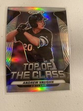 Andrew Vaughn 2020 Panini Prizm Top of the Class Silver Prizms #3 White Sox M9