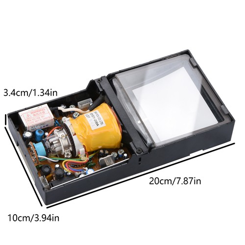 New Micro 4" CRT Black White Monitor Vintage CRT Screen Electronic Picture Tube - Picture 6 of 10