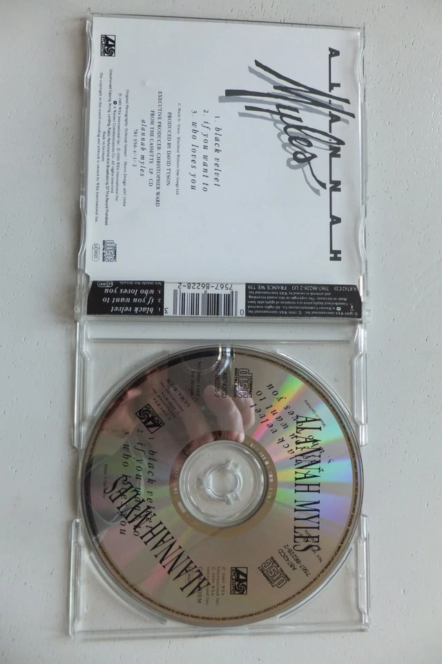Alannah Myles CD Maxi Single Black Velvet If you want to Who loves you OVP - Bild 2 von 2