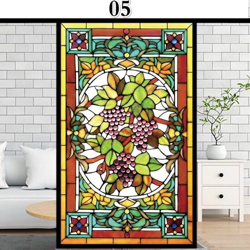 Static Window Film Translucent Frosted Stained Church Glass Sticker Privacy SALE - Picture 14 of 18