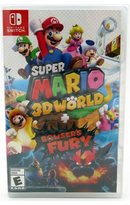#ad #ad Super Mario 3D World Bowser#x27;s Fury Nintendo Switch Physical New US Spec $45.95
