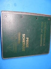 Oldsmobile Parts And Accessories Catalog Parts History Binder