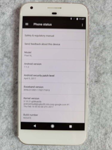 Google Pixel XL Android 12MP 32GB 4GB RAM Mobilephone Unlocked Good Condition - Picture 10 of 14