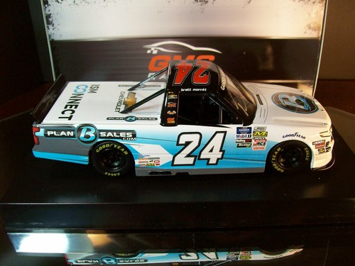 Brett Moffitt #24 Plan B Sales Autographed 2019 Chevrolet Silverado Truck 144 - Picture 5 of 12