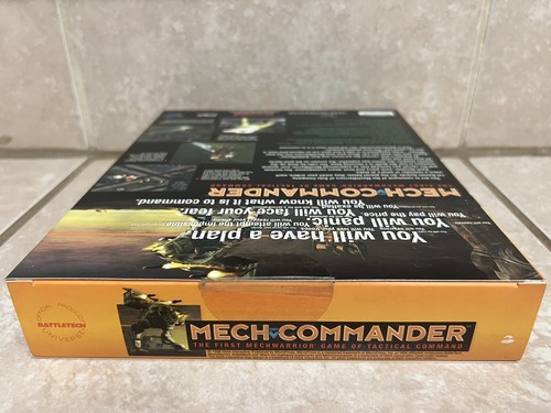 Mech Commander (PC, 1998) The Original Big Box Release - New & Sealed - Picture 6 of 7