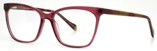 KIRKLAND SIGNATURE Calla Plum Womens Semi Cat Eye Full Rim Eyeglasses 54-16-140