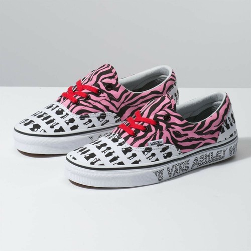 Vans Era X Ashley Williams Pink Tiger Skate Shoes