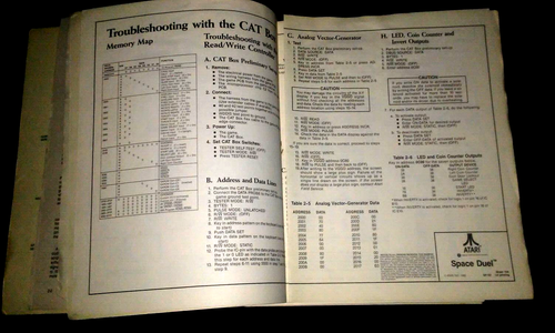 SPACE DUEL SET-Atari Orig. Manual-L@@K! - Picture 3 of 3