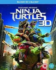 Teenage Mutant Ninja Turtles [Blu-ray 3D + Blu-ray] UK ISSUE 2 x Blu-ray BOX SET