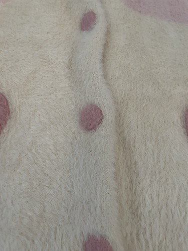 EUC 13DE Marzo Paris Strawberry Damen Oberteil Small Rosa Super Weich Pullover - Bild 6 von 16