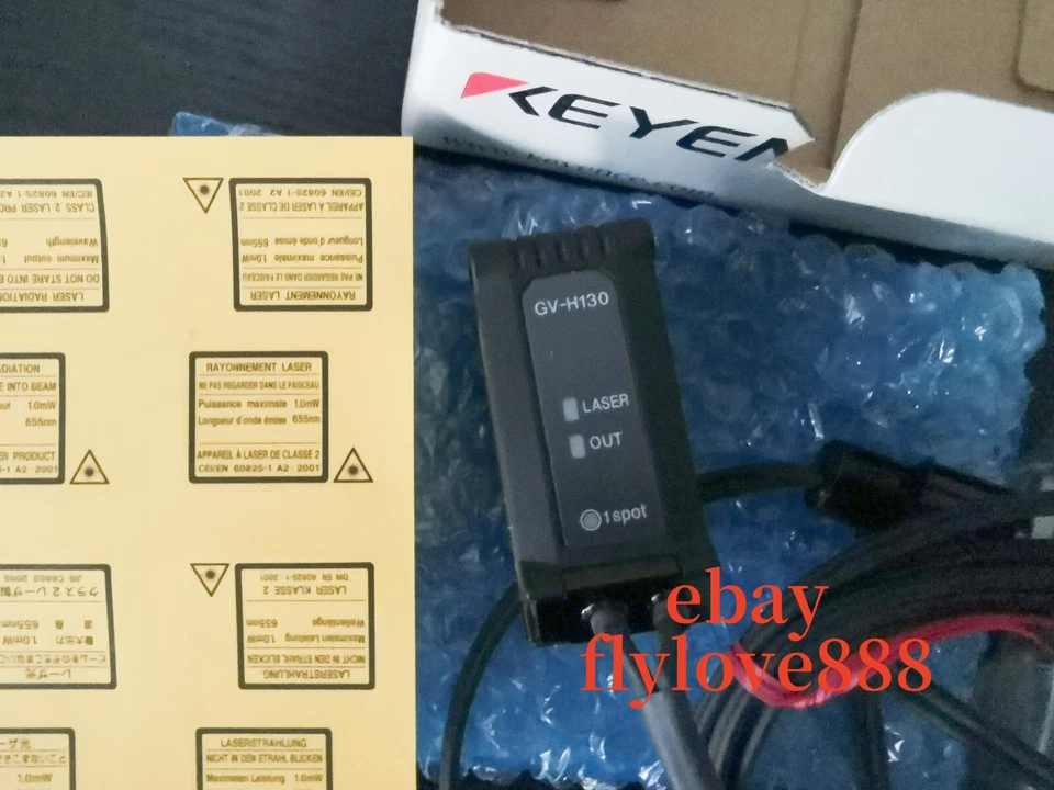 GV-H130 KEYENCE Laser displacement sensor brand new DHL - Image 2 of 3