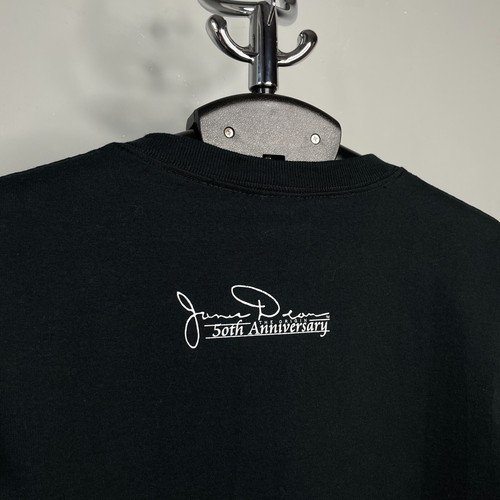 Vintage James Dean `The Origin 50TH Anniversary` Black Cotton T-Shirt Size L - Picture 8 of 11